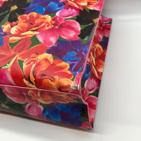The Icon Tote Pink Floral Print Tote bag - Picture 6 of 10